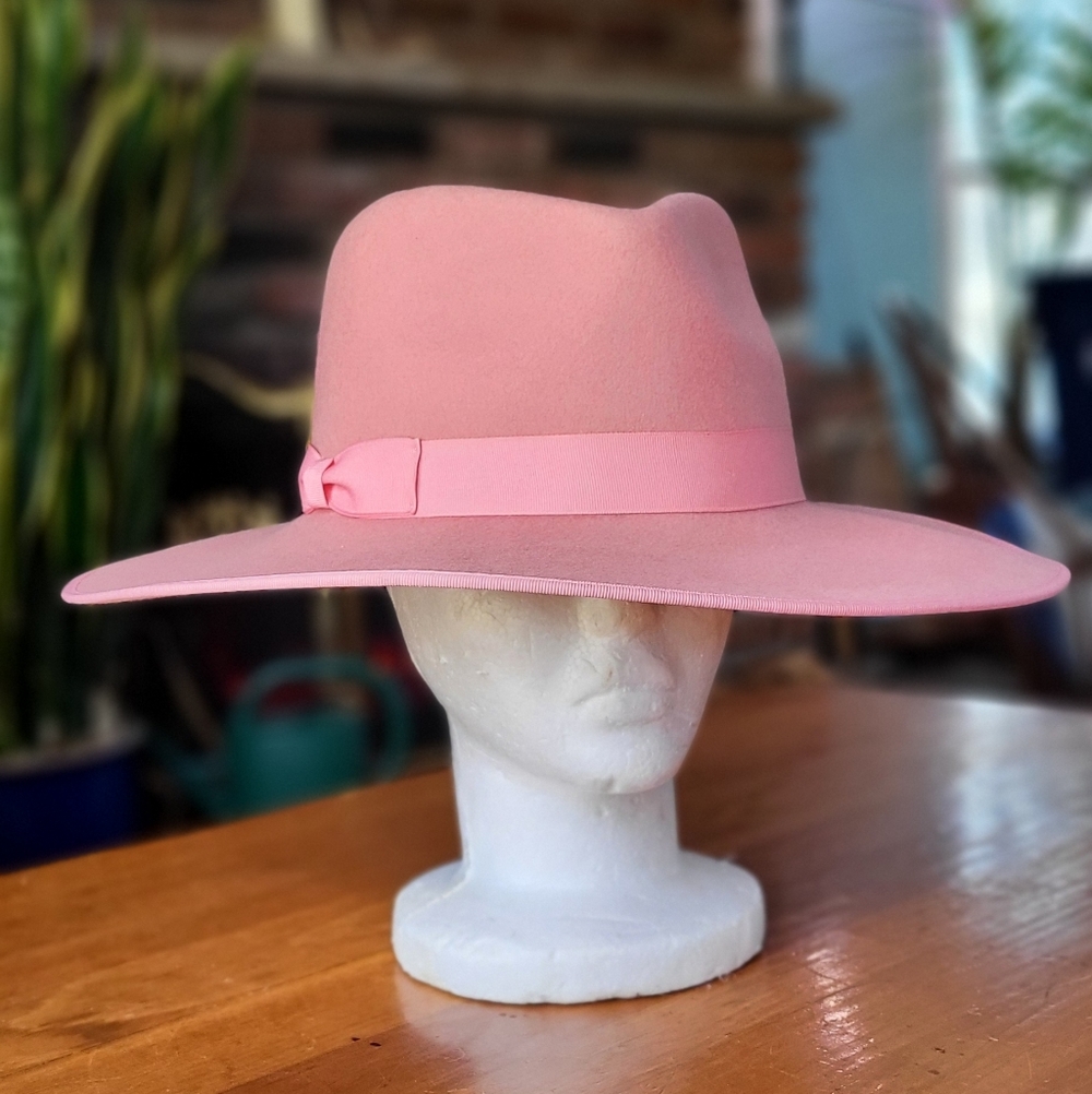 Lack Of Color Stardust Pink Rancher Fedora Hat
